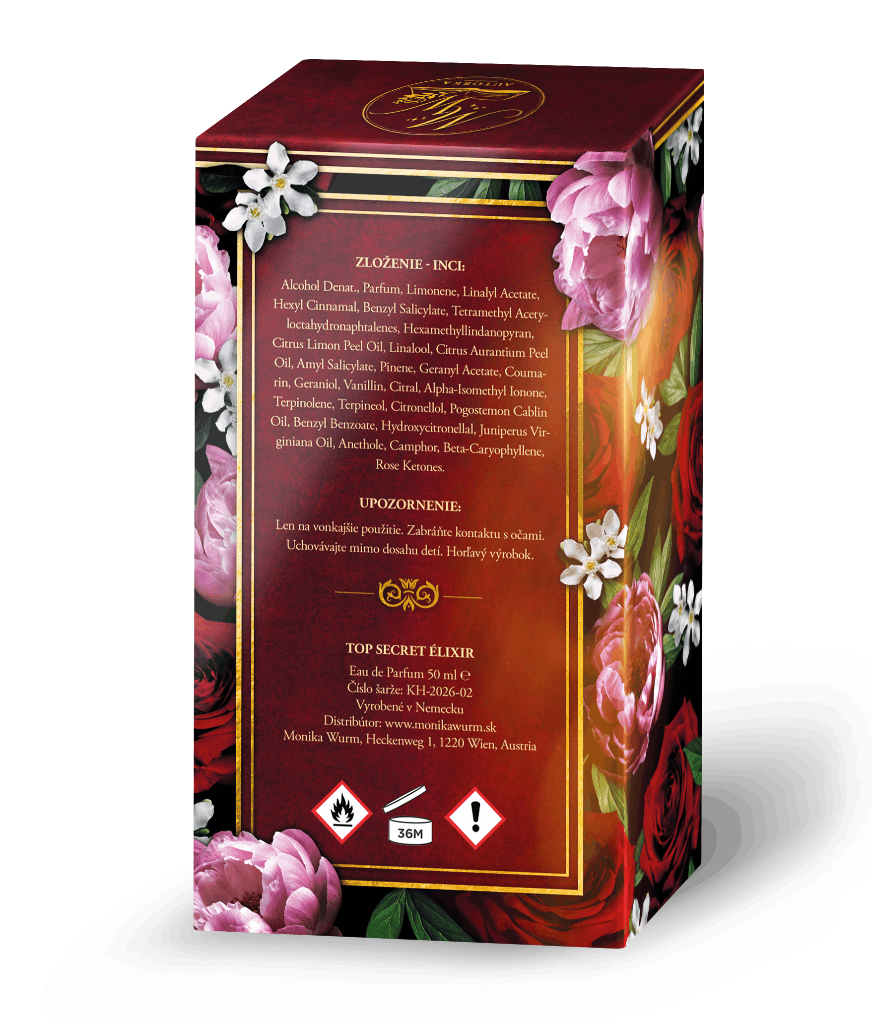 Parfém - TOP SECRET ÉLIXIR, 50ml - Predpredaj - Image 2